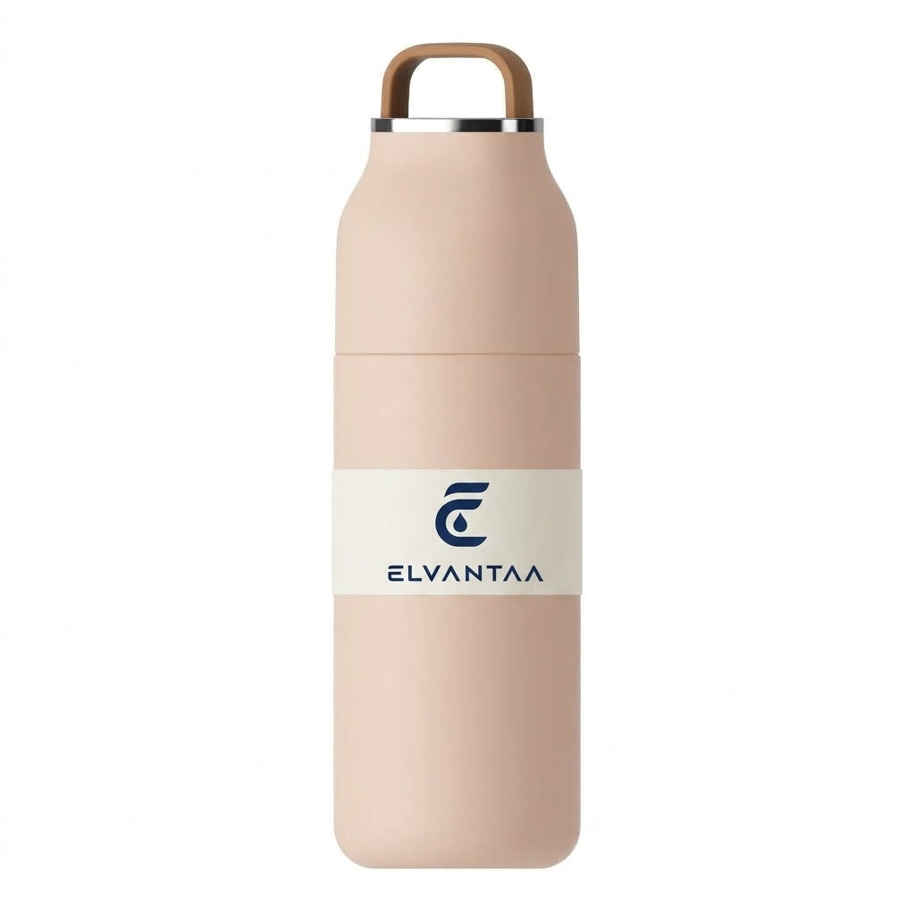 ELVANTAA Active Stainless Steel Thermos Flask – 4 Color Editions