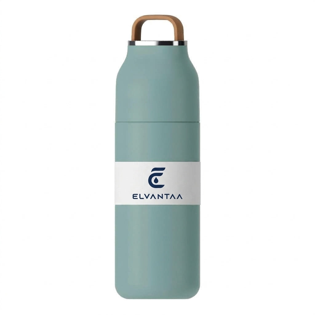 ELVANTAA Active Stainless Steel Thermos Flask – 4 Color Editions